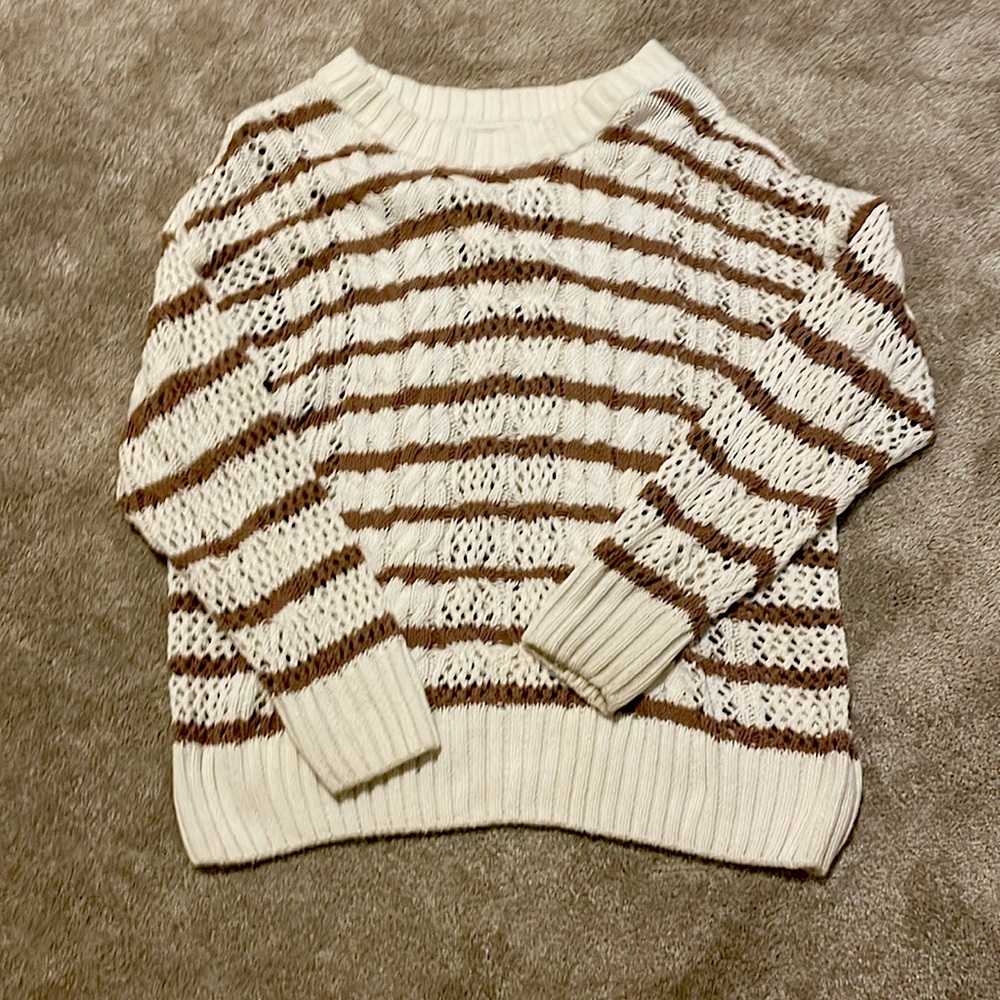 Knitted Sweater Striped